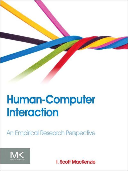 Title details for Human-Computer Interaction by I. Scott MacKenzie - Wait list